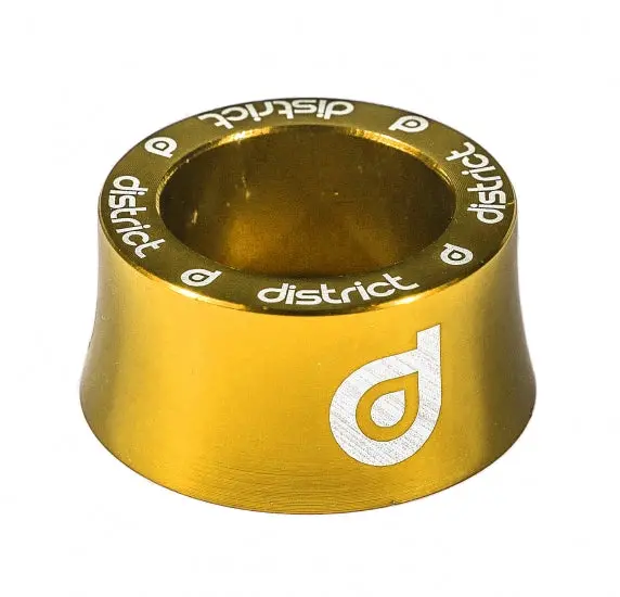 District Volcano Headset Spacer - Gold 1