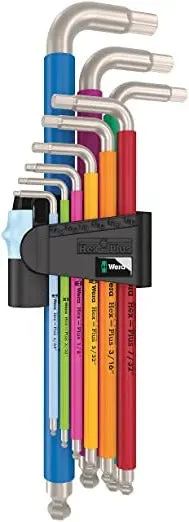 Wera 3950/9 Hex Wrench Set 1