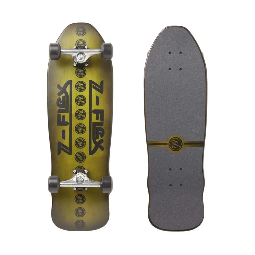 Z-Flex Bar Burst Green 31" Cruiser Longboard 1