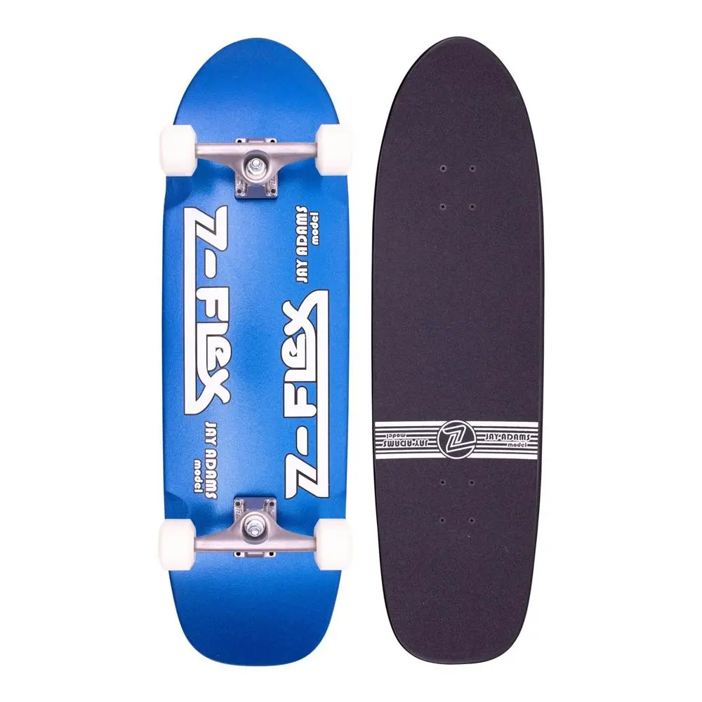 Z-Flex Jay Adams Blue Metal Flake 9.5" Skateboard 1