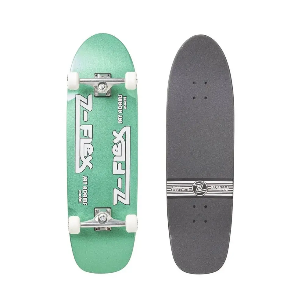 Z-Flex Jay Adams Green Metal Flake 9.5" Skateboard 1