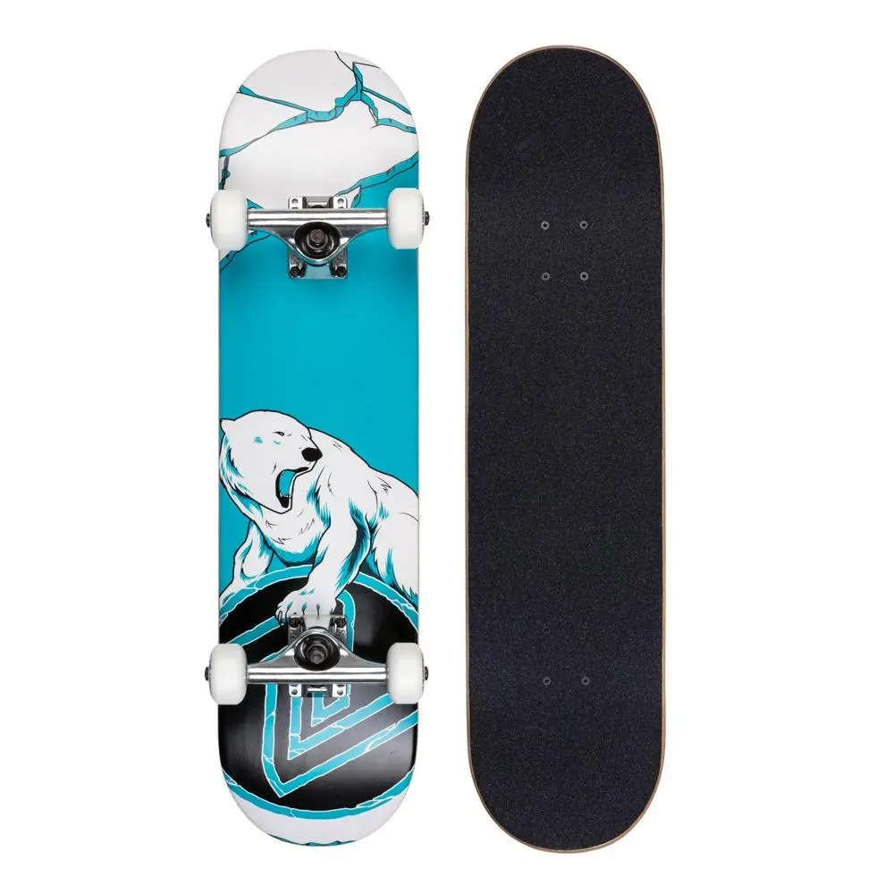 Z-Flex Mini Polar Bear 7.25" Skateboard 1