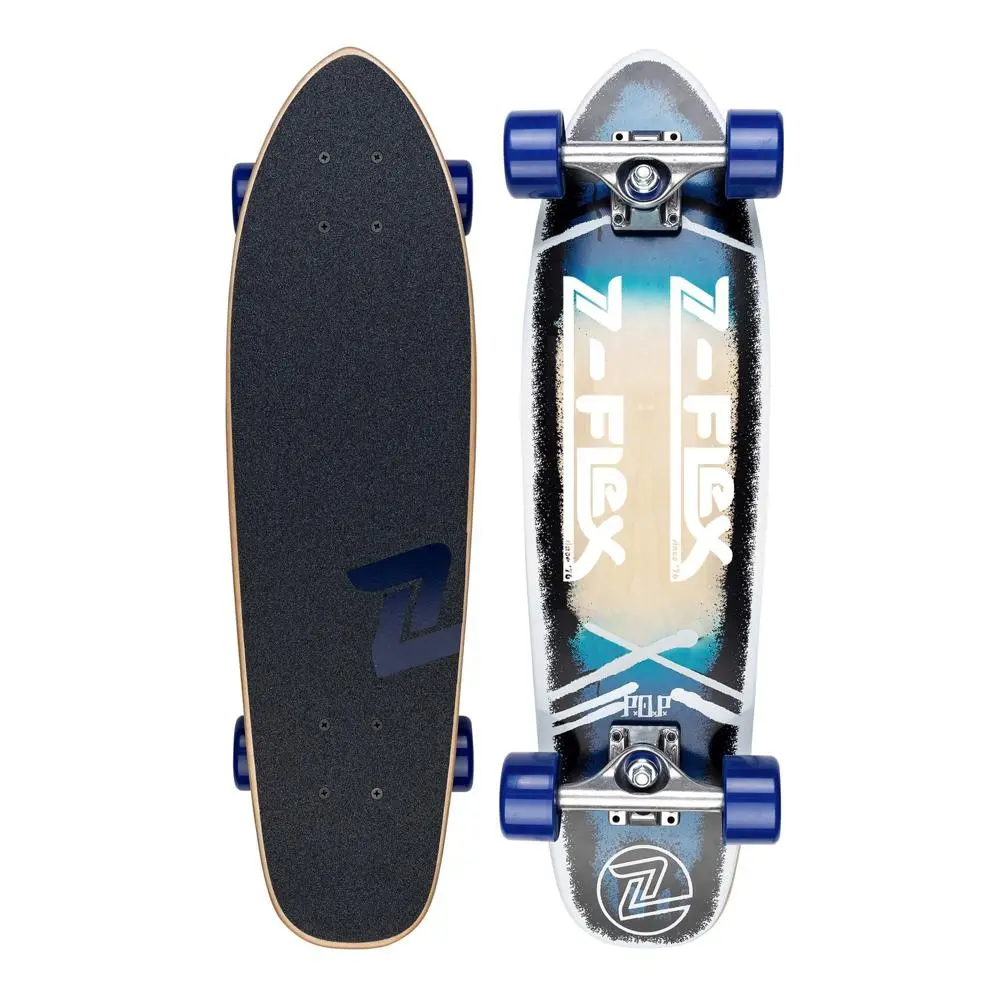 Z-Flex P.O.P Even Tide 27" Kicktail Cruiser Longboard 1