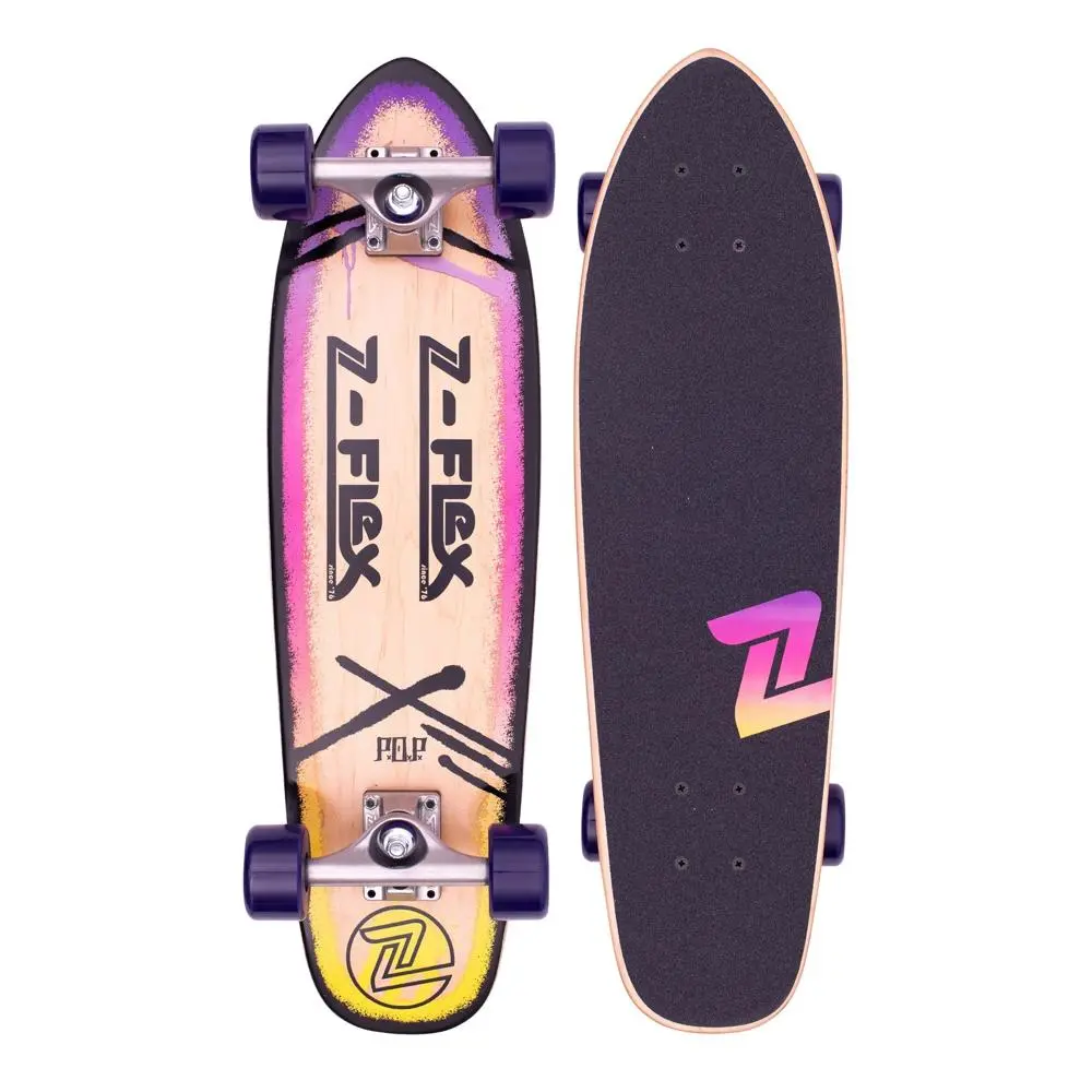Z-Flex P.O.P Purple Fade 27" Cruiser 1