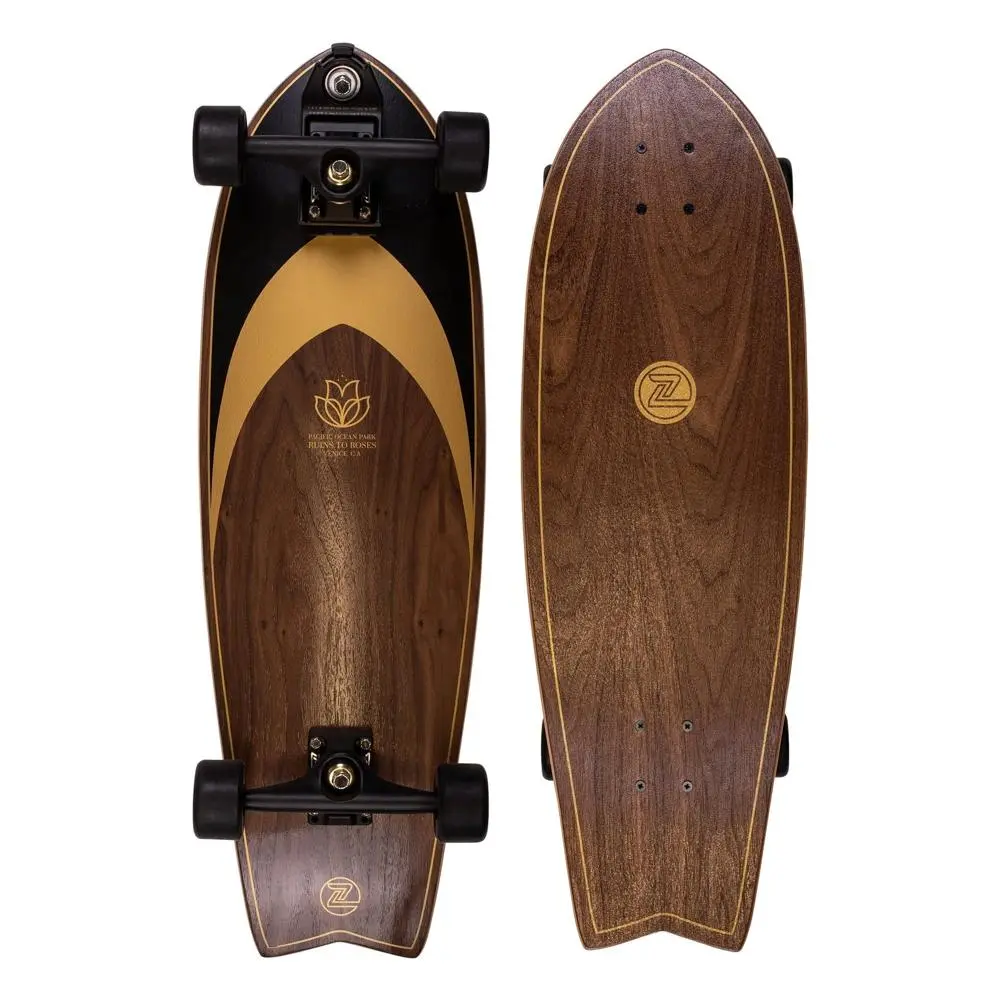 Z-Flex Ruins To Roses Surfskate Fishtail 31" Cruiser 1
