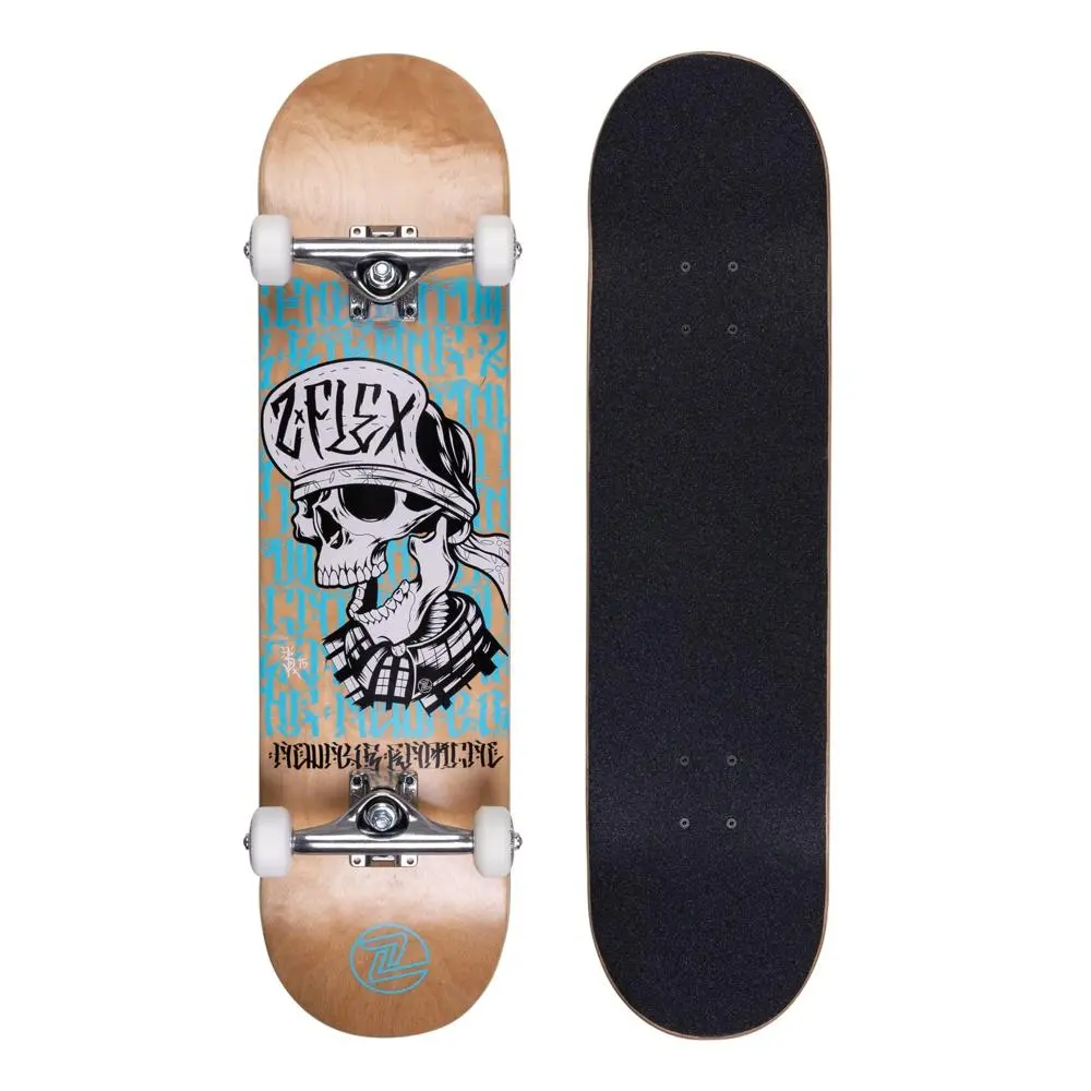 Z-Flex Skull 8.0" Skateboard 1