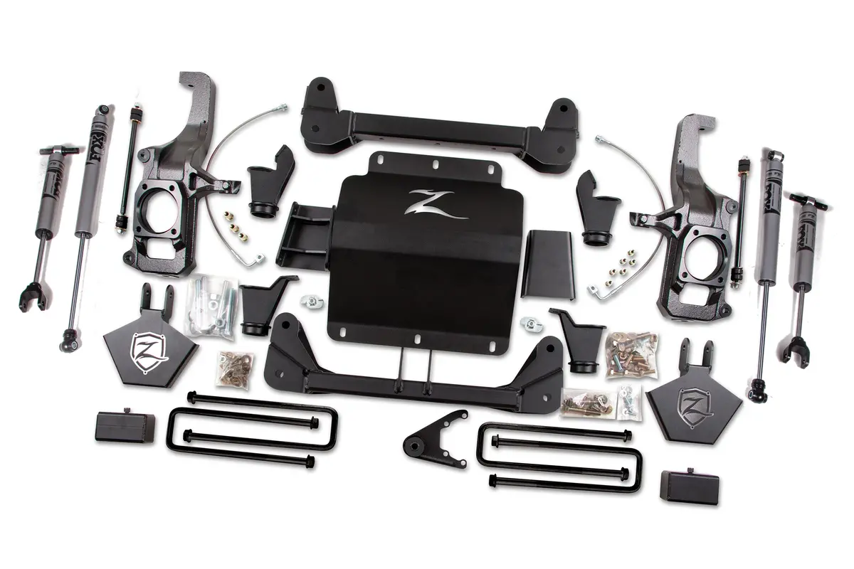 Zone 5" Torsion Bar Drop Lift Kit 1