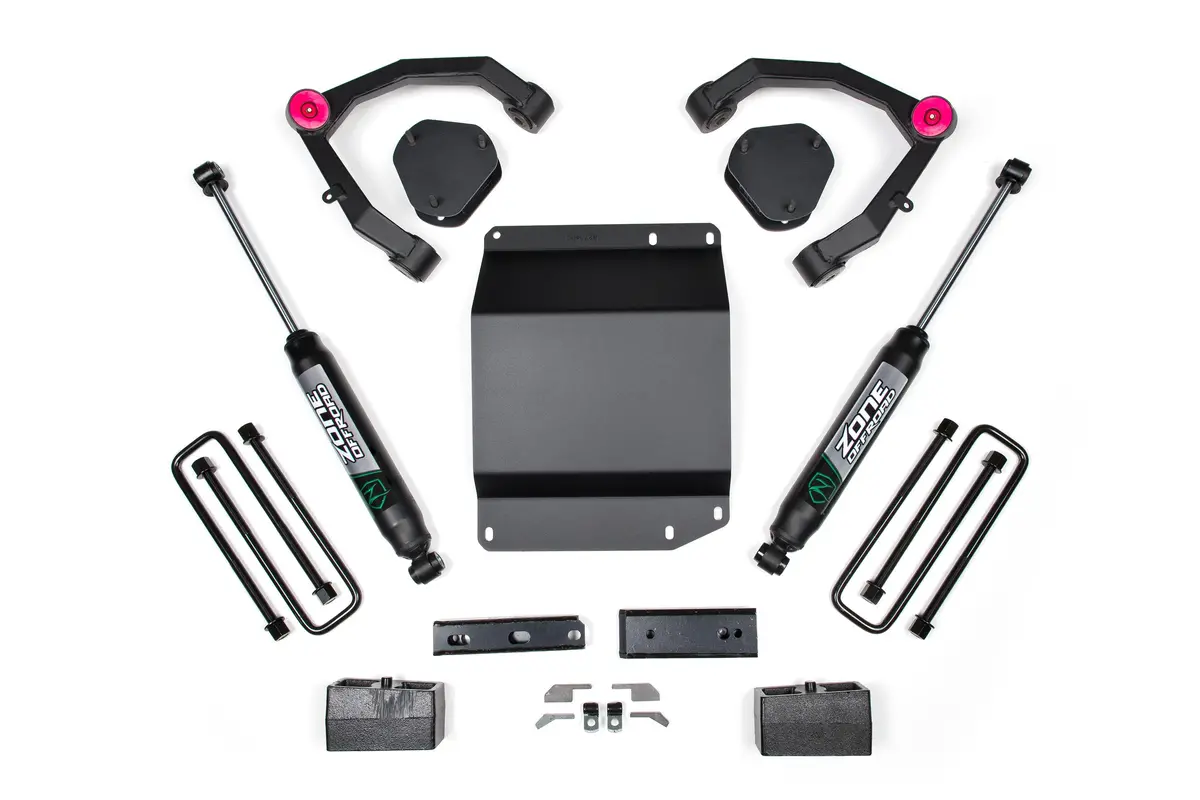 Zone 3.5" Adventure Series Lift Kit 1
