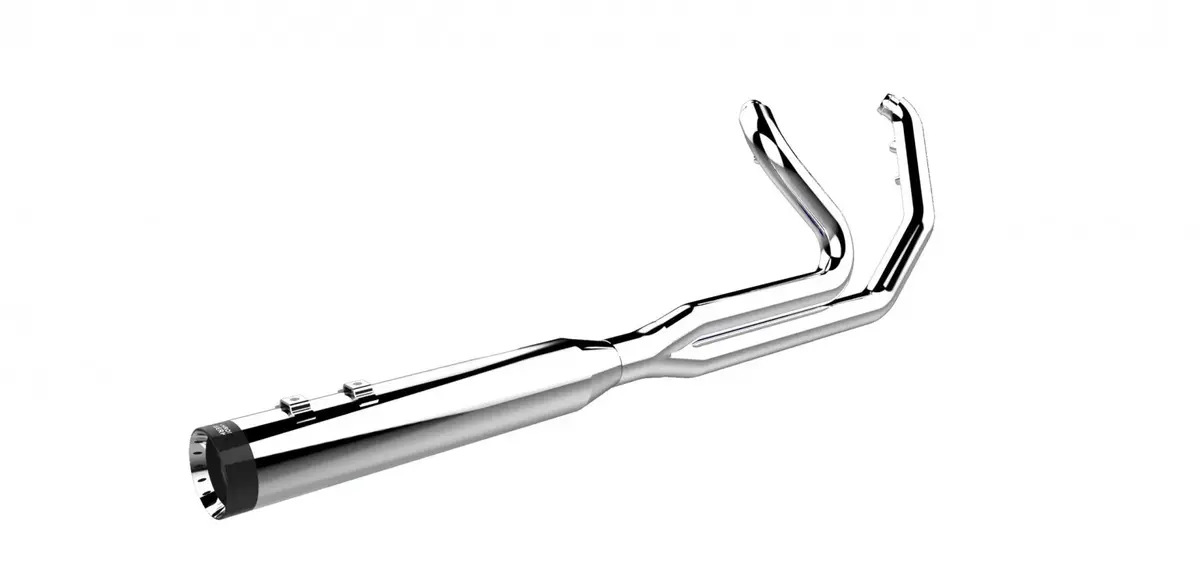 Harley 17+ Touring Khrome Werks 2 Into 1 Full Exhaust 4.5" Best Price Call 1