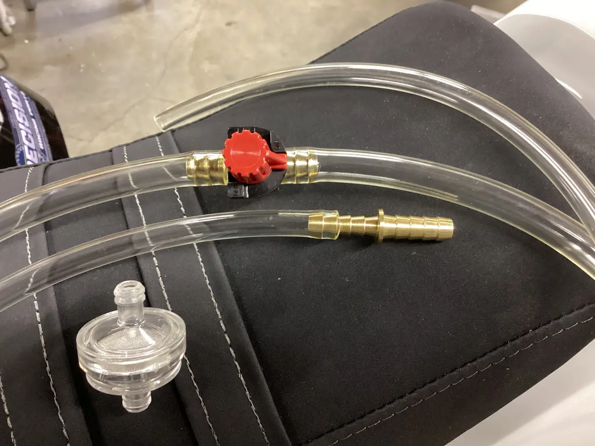 5/16” Premium Clear Fuel Line Kit Upgrade 1