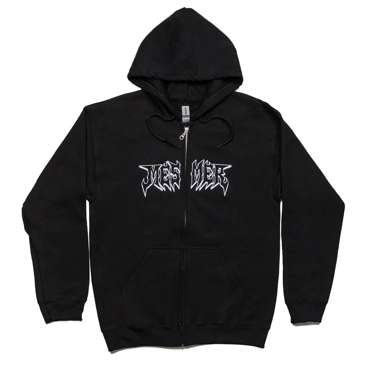 Mesmer Goth Zipped Hooded 1