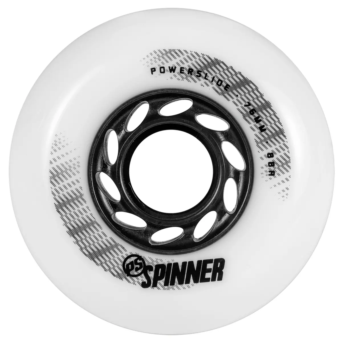 Spinner 76/88A White, 4-Pack 1
