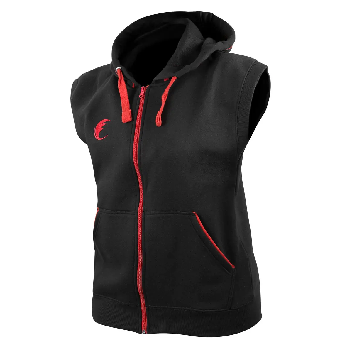 Logo Sleeveless Hoodie 1