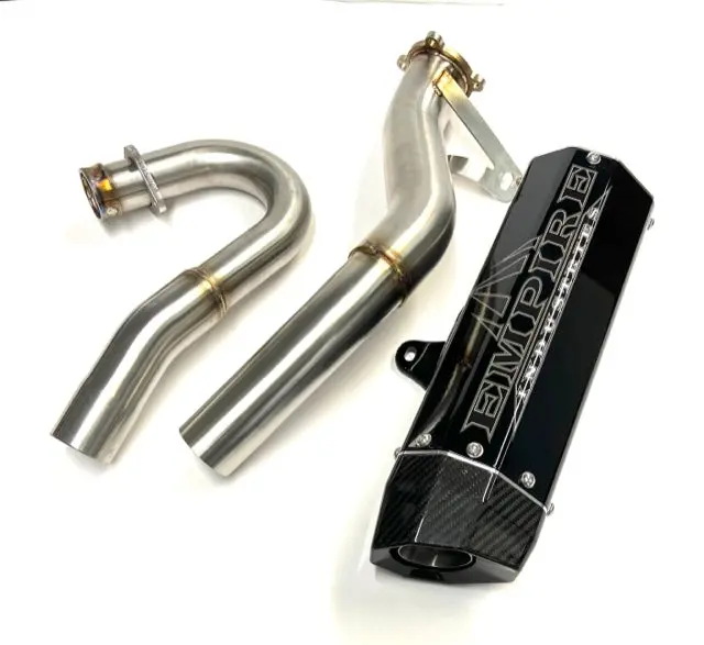Empire Industries Gen 2 Carbon Fiber Series Exhaust For Honda Trx 450 04-05 1
